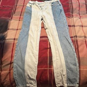 PacSun high rise straight jeans